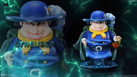One Piece Black Studio Streusen & Ochoku Resin Statue