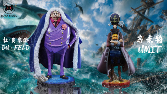 One Piece Black Studio Umit & Du Feld Resin Statue