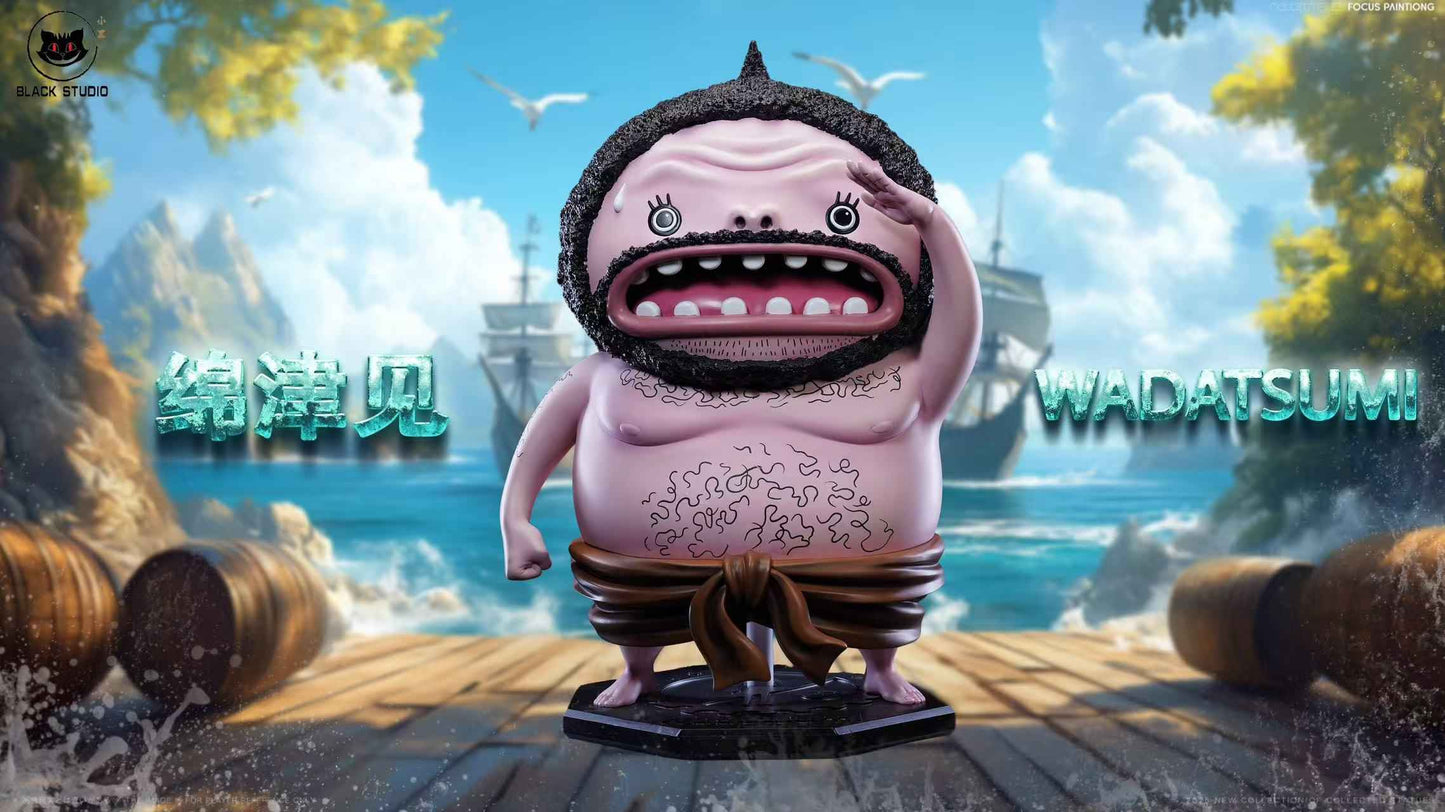 One Piece Black Studio Wadatsumi Resin Statue