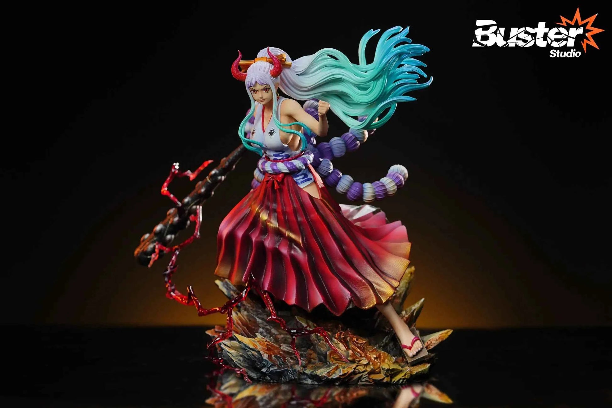 One Piece Buster Studio Yamato Resin Statue