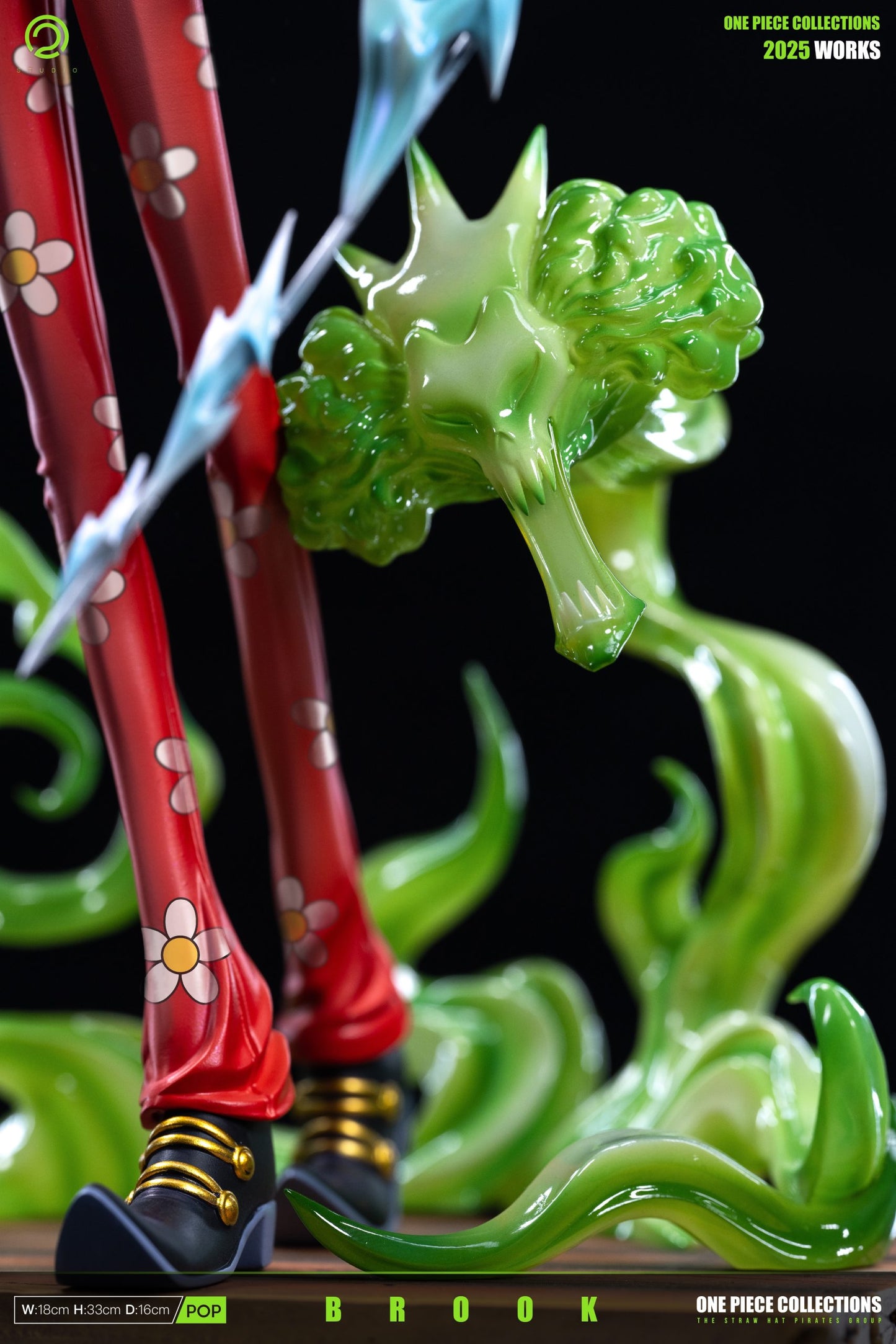 One Piece C2 Studio Brook Resin Statue