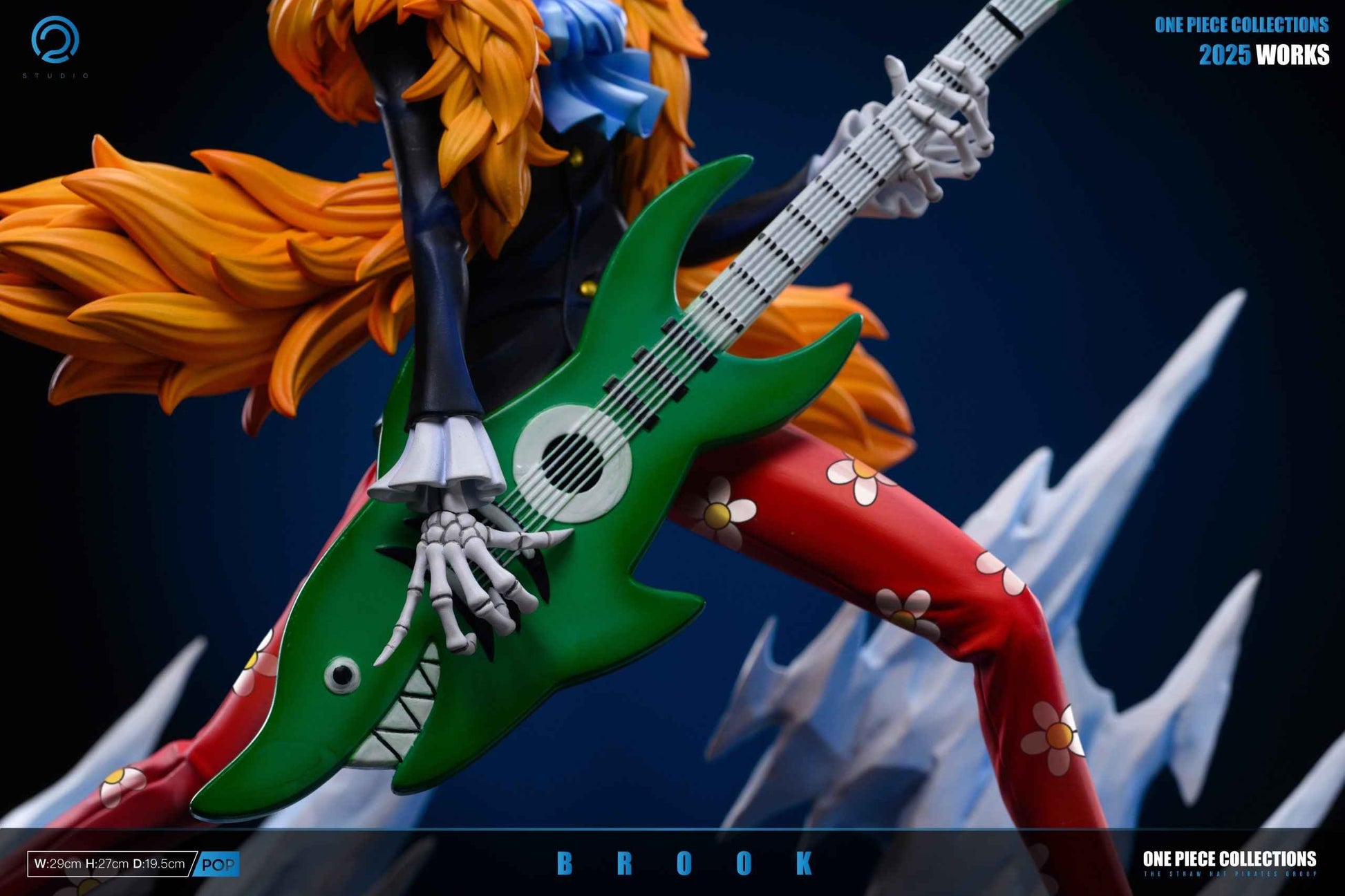 One Piece C2 Studio Brook Resin Statue