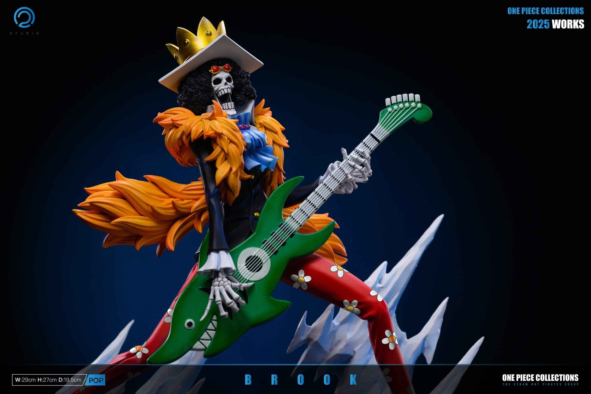 One Piece C2 Studio Brook Resin Statue