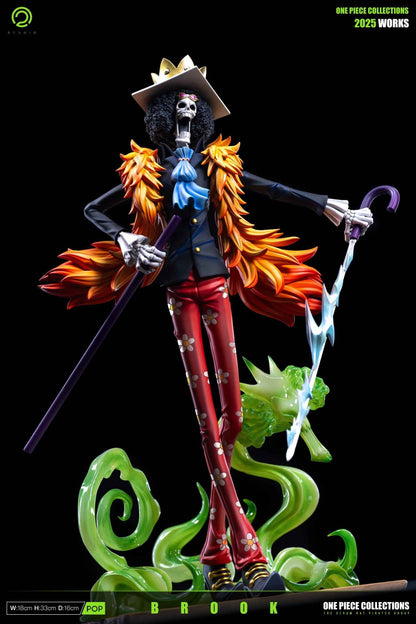 One Piece C2 Studio Brook Resin Statue
