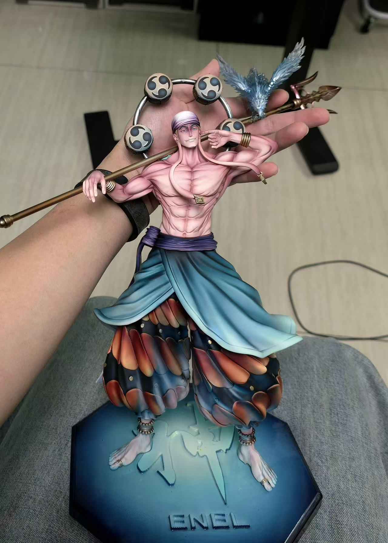 One Piece C2 Studio Enel Resin Statue