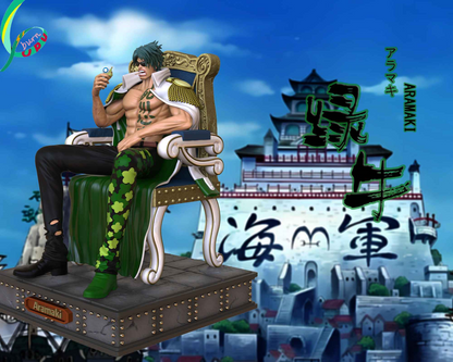 One Piece CPU Studio Aramaki Green Bull Resin Statue