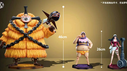 One Piece Clone Studio Buffalo Resin Statues