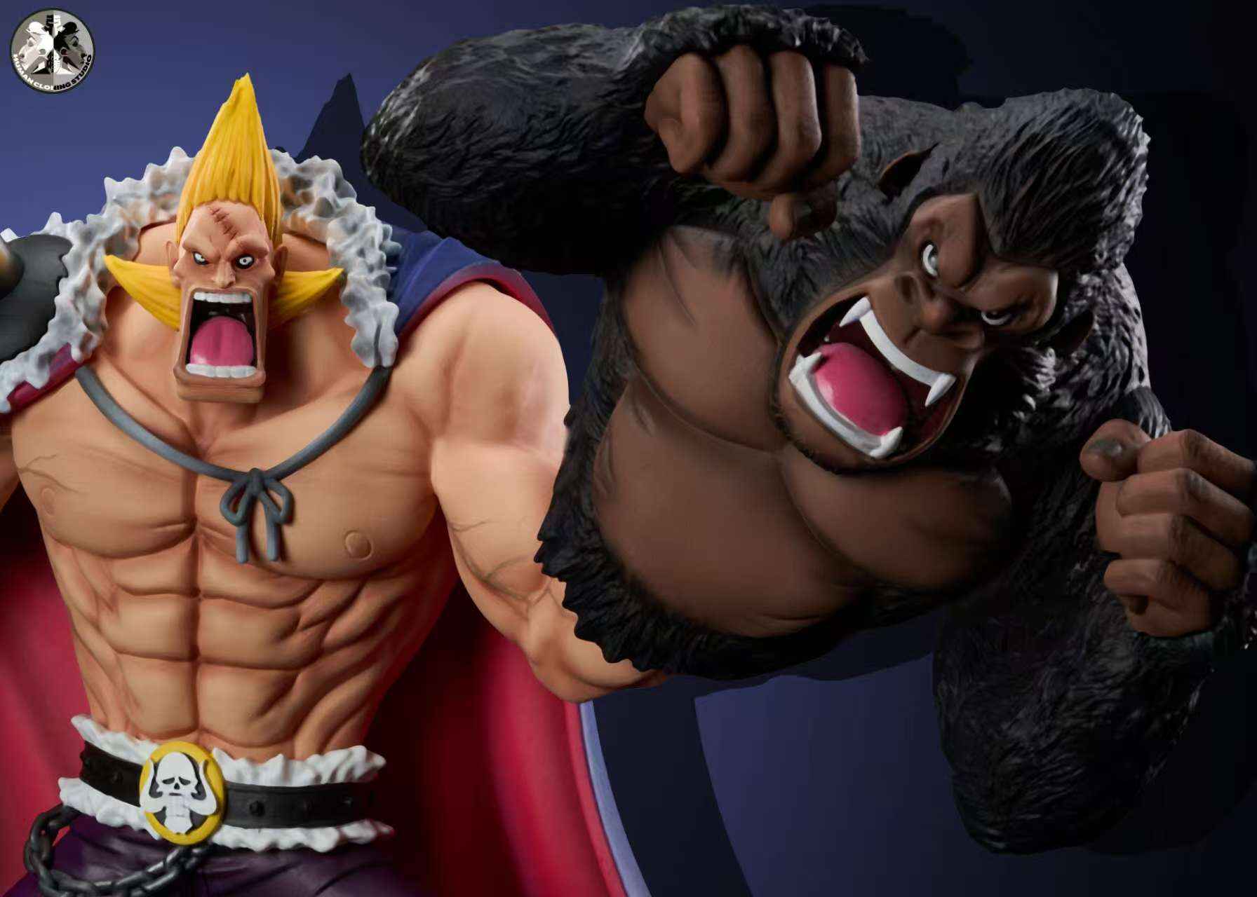 One Piece Clone Studio Mizerka & Briscola & Poker & Dobon Resin Statue