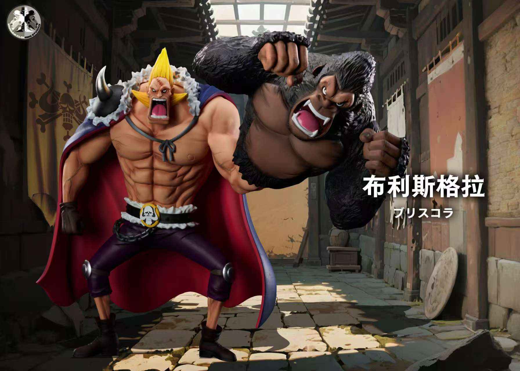 One Piece Clone Studio Mizerka & Briscola & Poker & Dobon Resin Statue