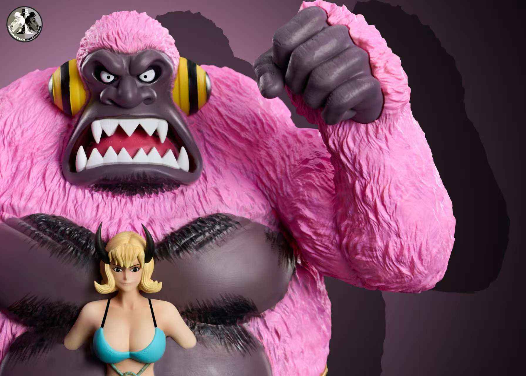 One Piece Clone Studio Mizerka & Briscola & Poker & Dobon Resin Statue