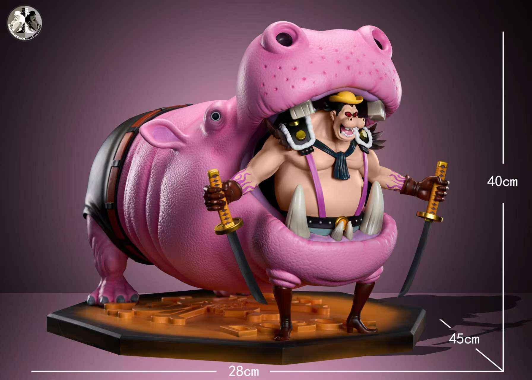 One Piece Clone Studio Mizerka & Briscola & Poker & Dobon Resin Statue
