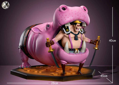 One Piece Clone Studio Mizerka & Briscola & Poker & Dobon Resin Statue