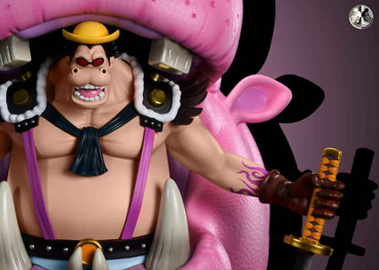 One Piece Clone Studio Mizerka & Briscola & Poker & Dobon Resin Statue