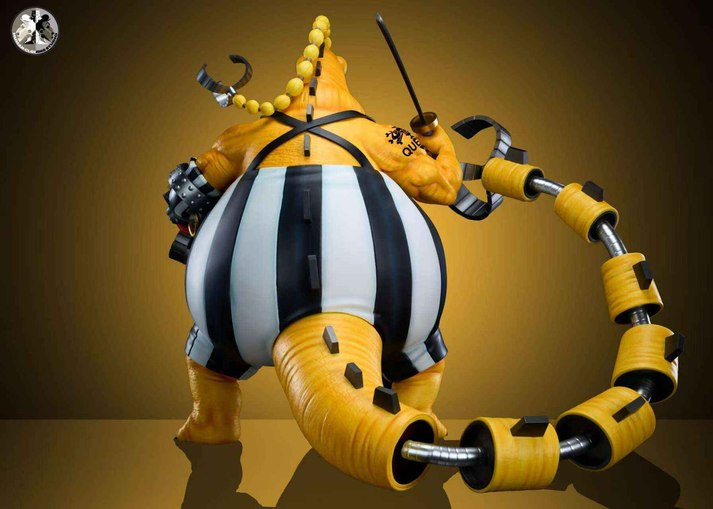 One Piece Clone Studio Queen Hybrid form Resin Statue