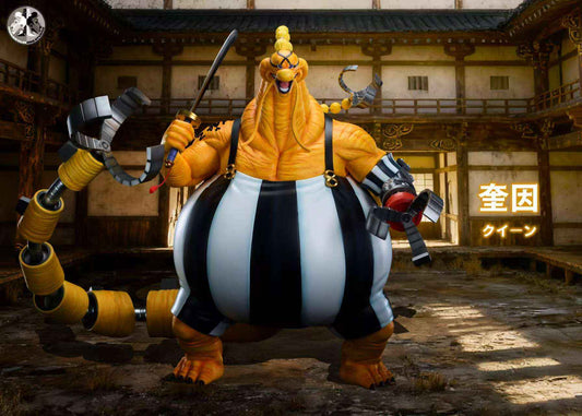 One Piece Clone Studio Queen Hybrid form Resin Statue