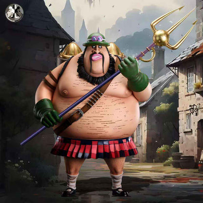One Piece Clone Studio Revolutionary Army Morley Resin Statue