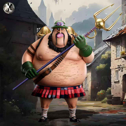 One Piece Clone Studio Revolutionary Army Morley Resin Statue