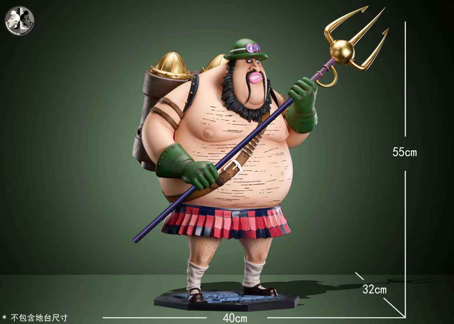 One Piece Clone Studio Revolutionary Army Morley Resin Statue