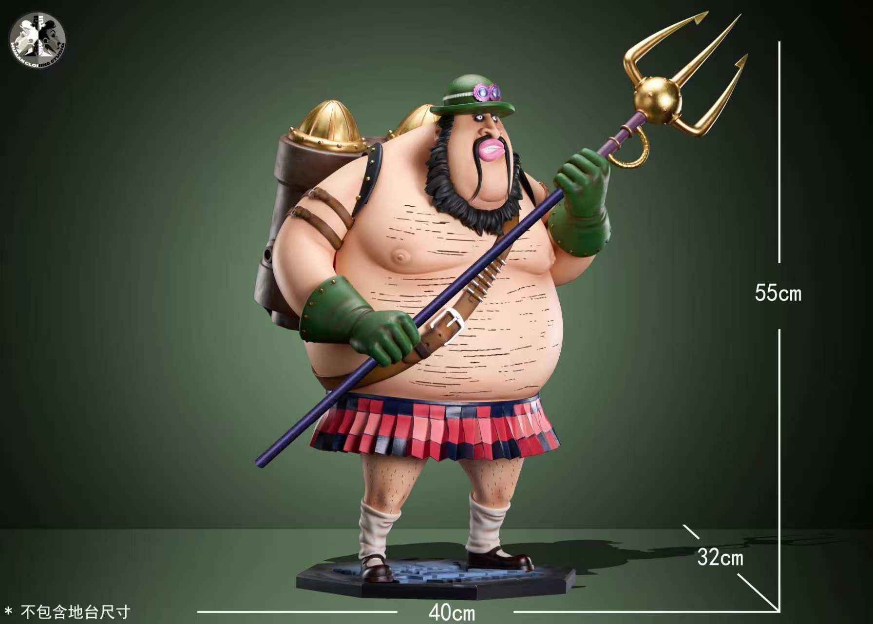 One Piece Clone Studio Revolutionary Army Morley Resin Statue