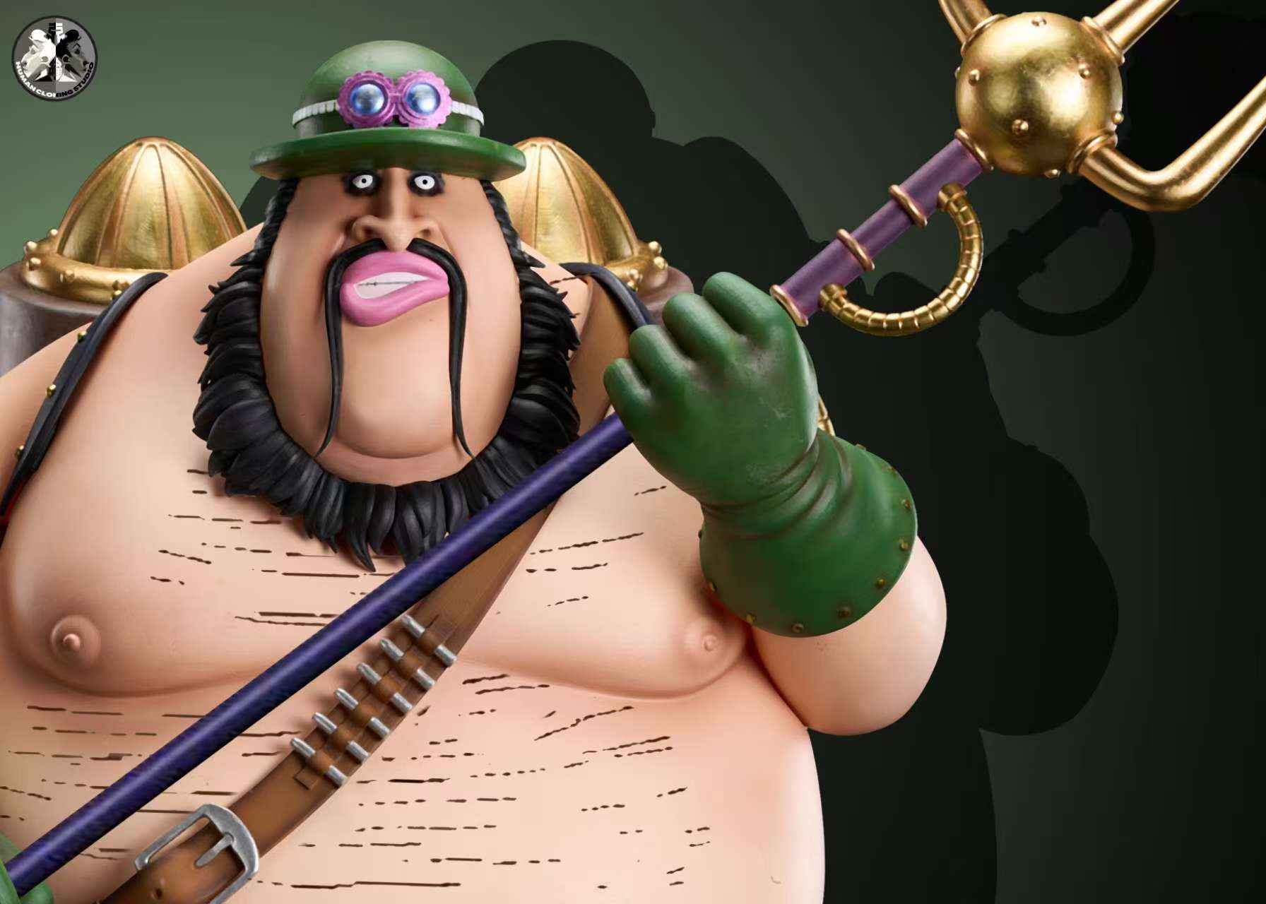 One Piece Clone Studio Revolutionary Army Morley Resin Statue