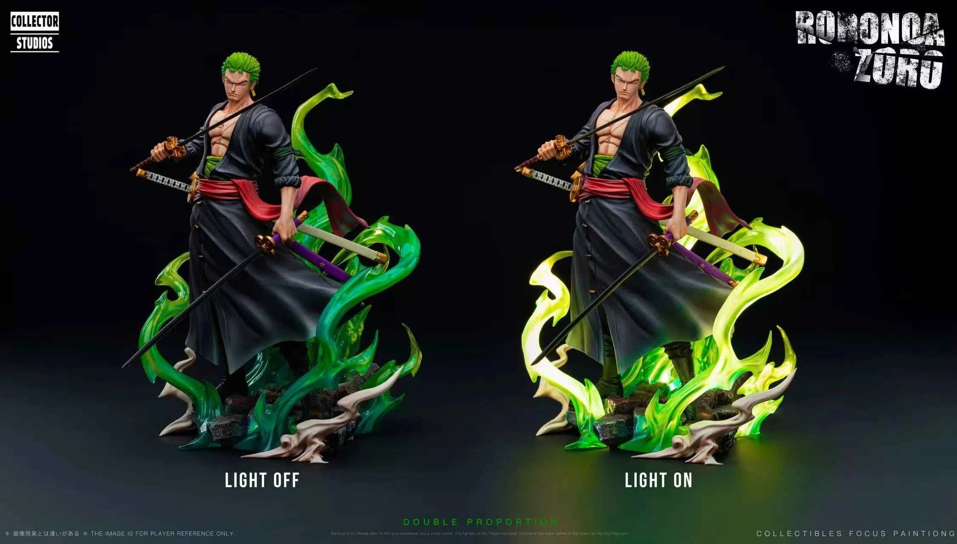 One Piece Collector Studio Roronoa Zoro Onigashima Ver. Resin Statue