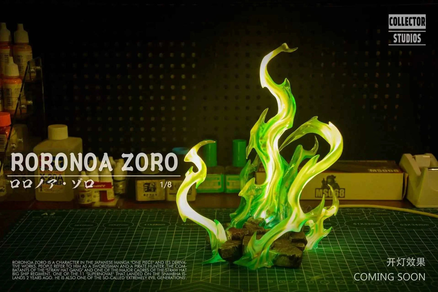 One Piece Collector Studio Roronoa Zoro Onigashima Ver. Resin Statue