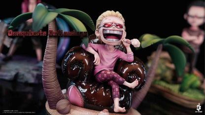 One Piece DX Studio Dracule Mihawk & Sir Crocodile & Donquixote Doflamingo Resin Statue