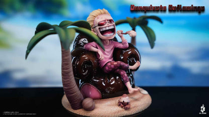 One Piece DX Studio Dracule Mihawk & Sir Crocodile & Donquixote Doflamingo Resin Statue