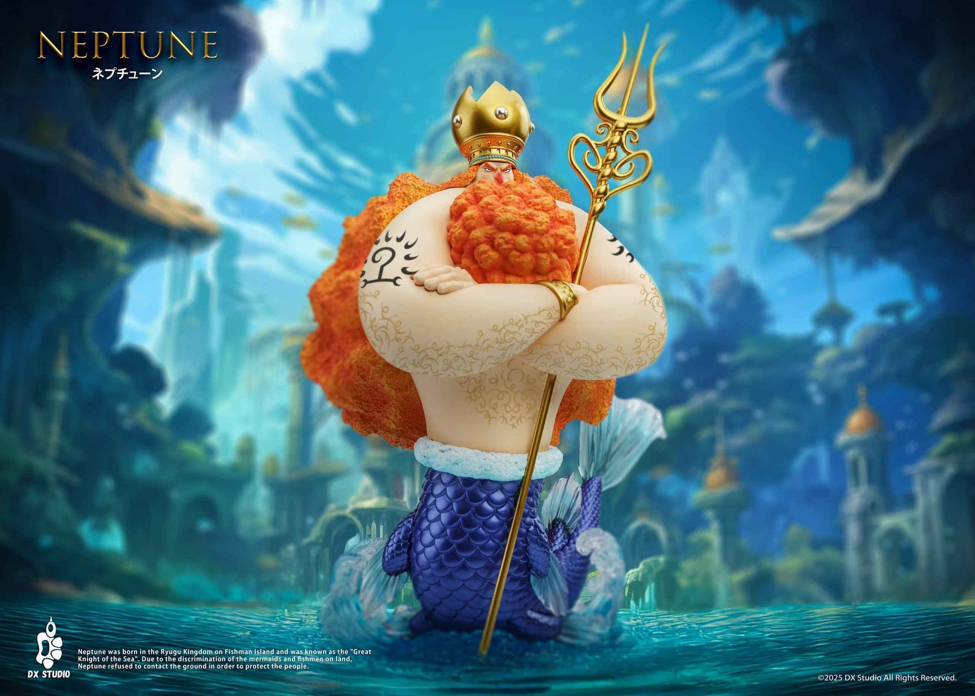 One Piece DX Studio Neptune Resin Statue (Copy)