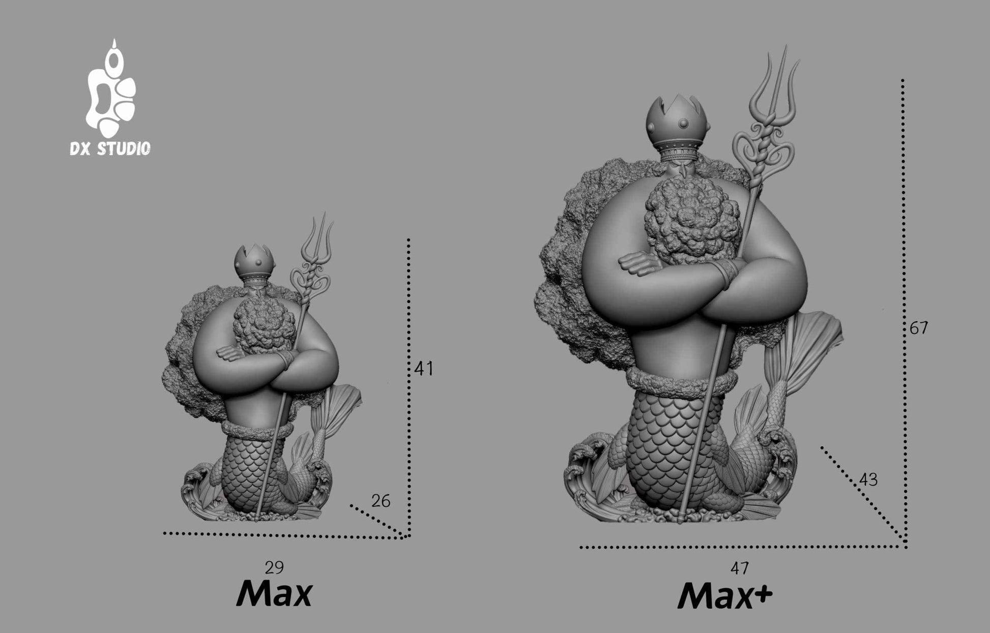 One Piece DX Studio Neptune Resin Statue