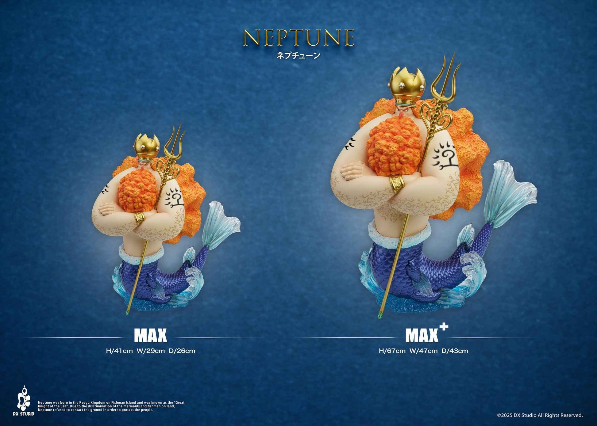 One Piece DX Studio Neptune Resin Statue (Copy)