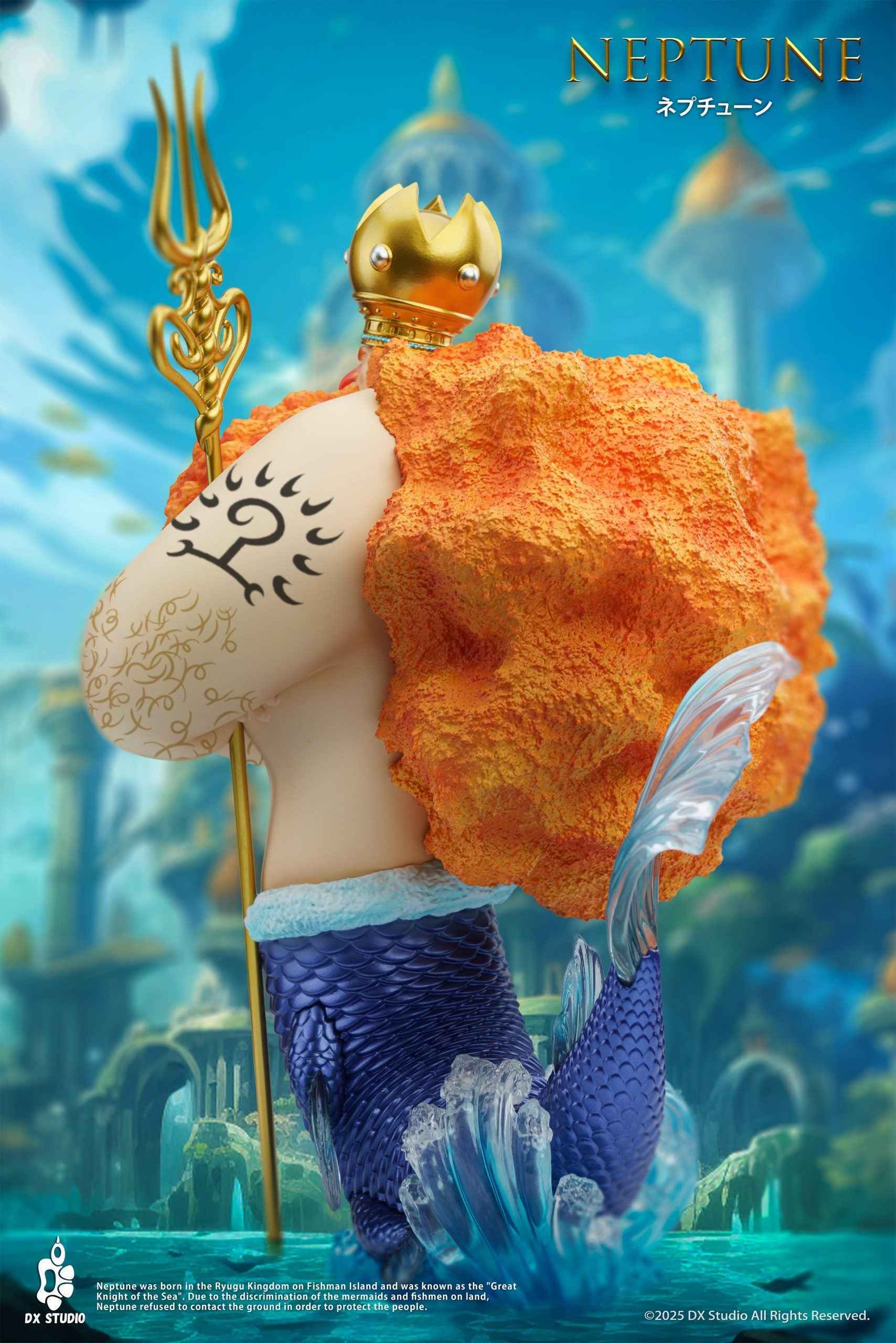 One Piece DX Studio Neptune Resin Statue (Copy)