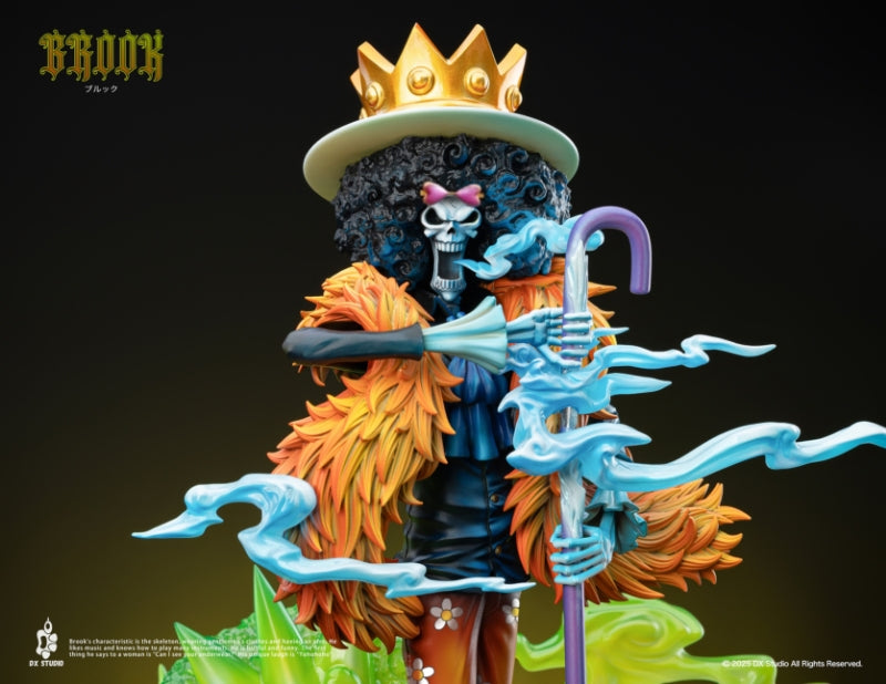 One Piece DX Studio Soul King Brook Resin Statue