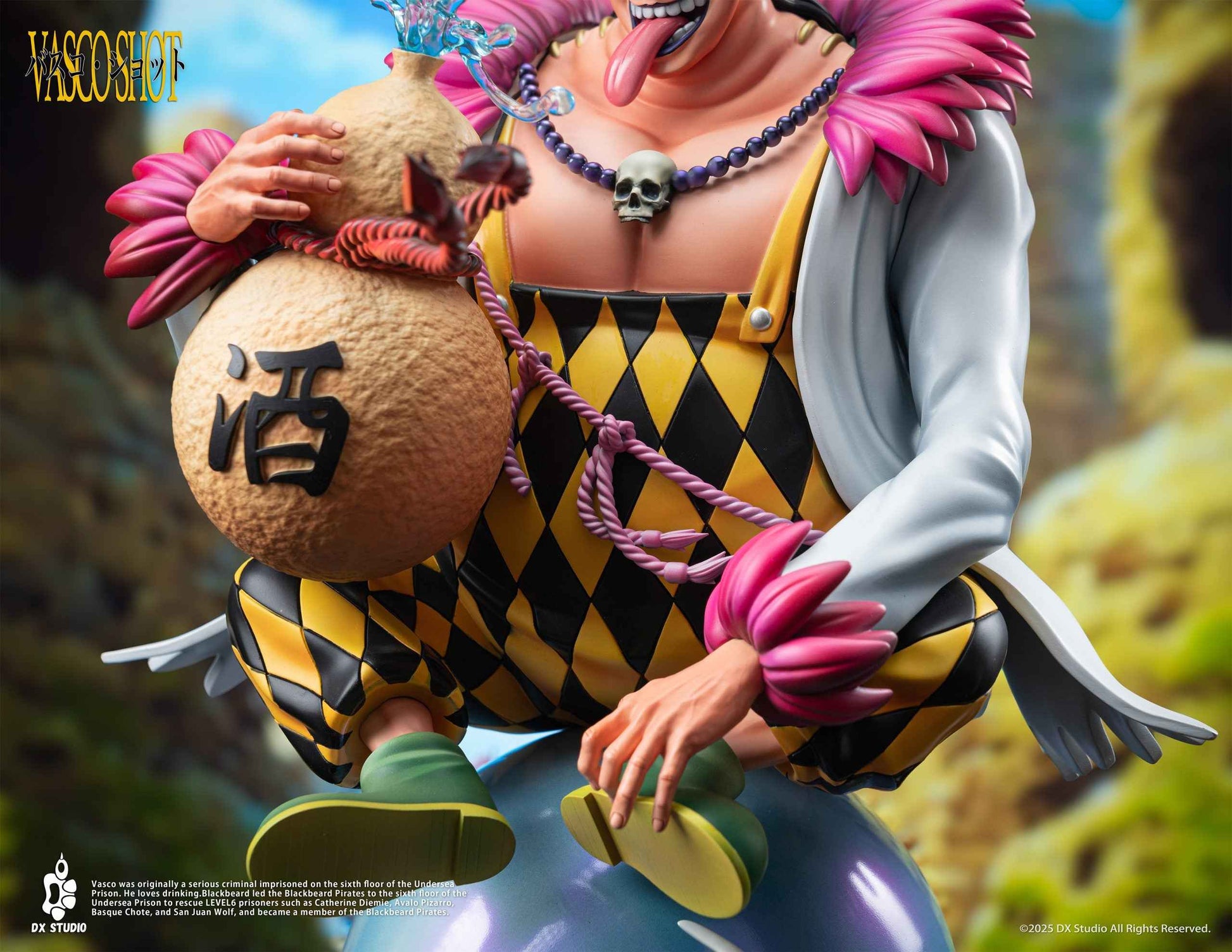 One Piece DX Studio Vasco Shot & Catarina Devon Resin Statue