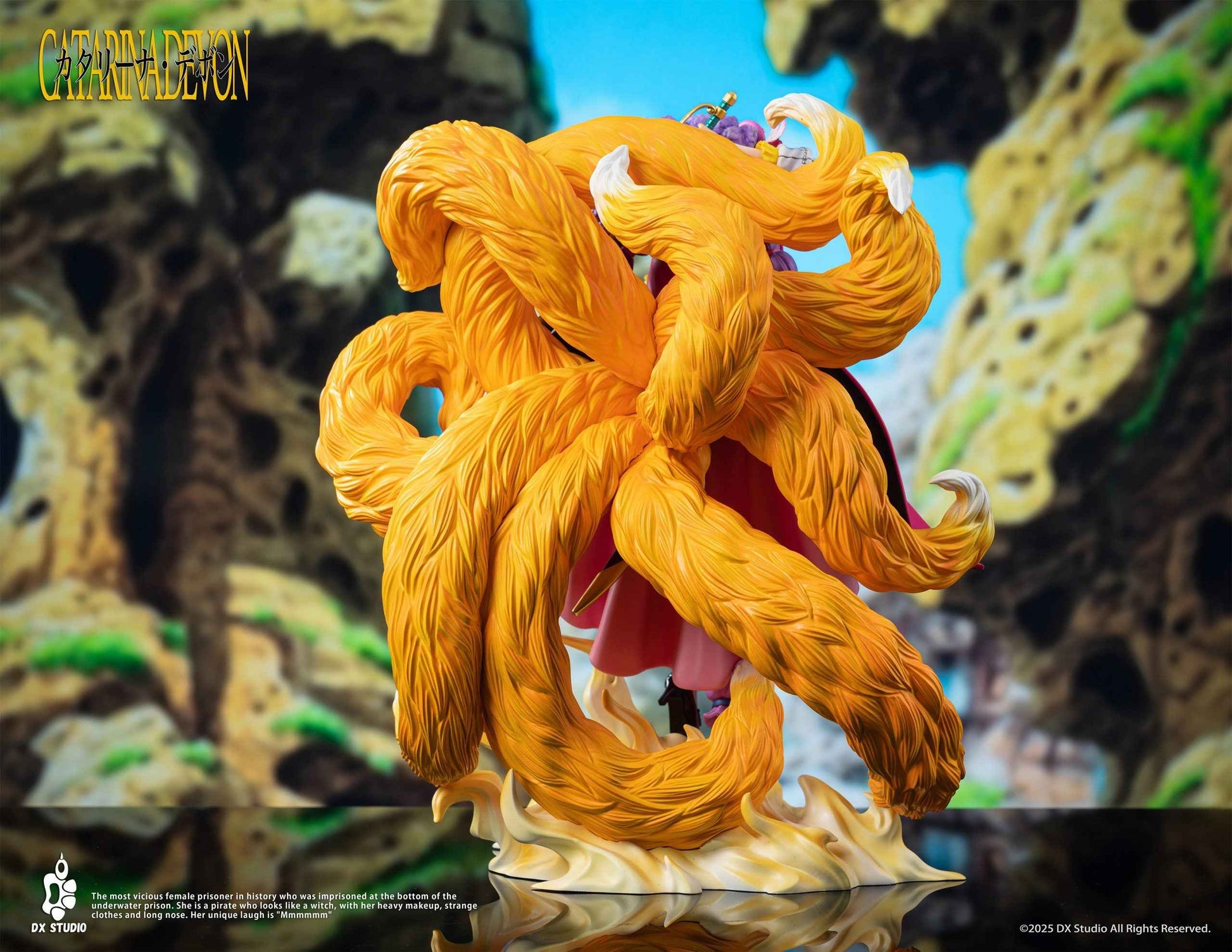 One Piece DX Studio Vasco Shot & Catarina Devon Resin Statue