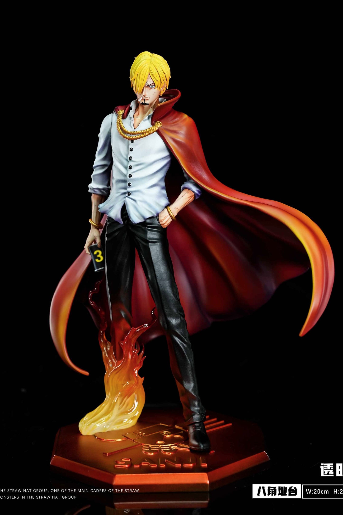 One Piece DX Studio Vinsmoke Sanji Resin Statue