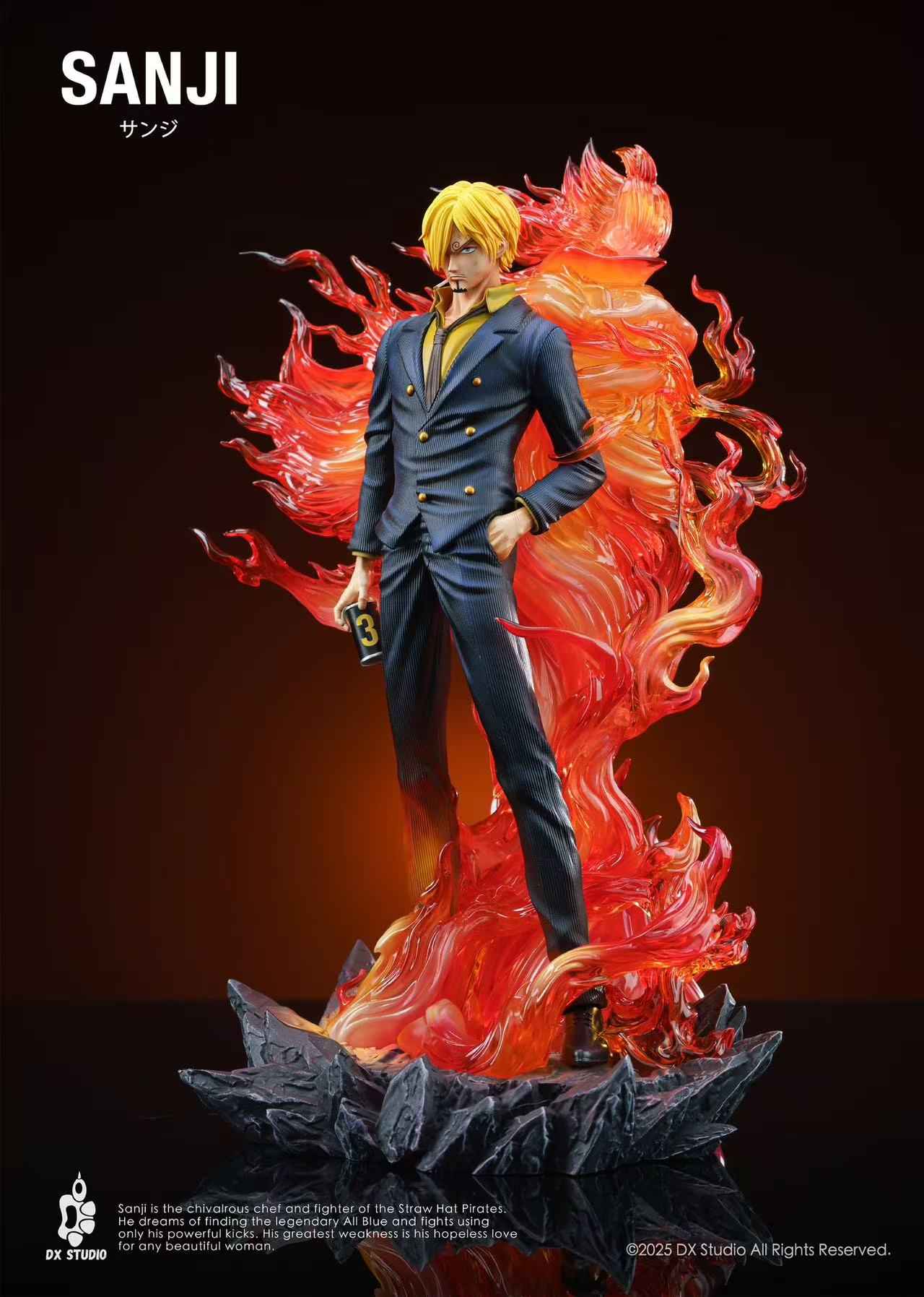 One Piece DX Studio Vinsmoke Sanji Resin Statue