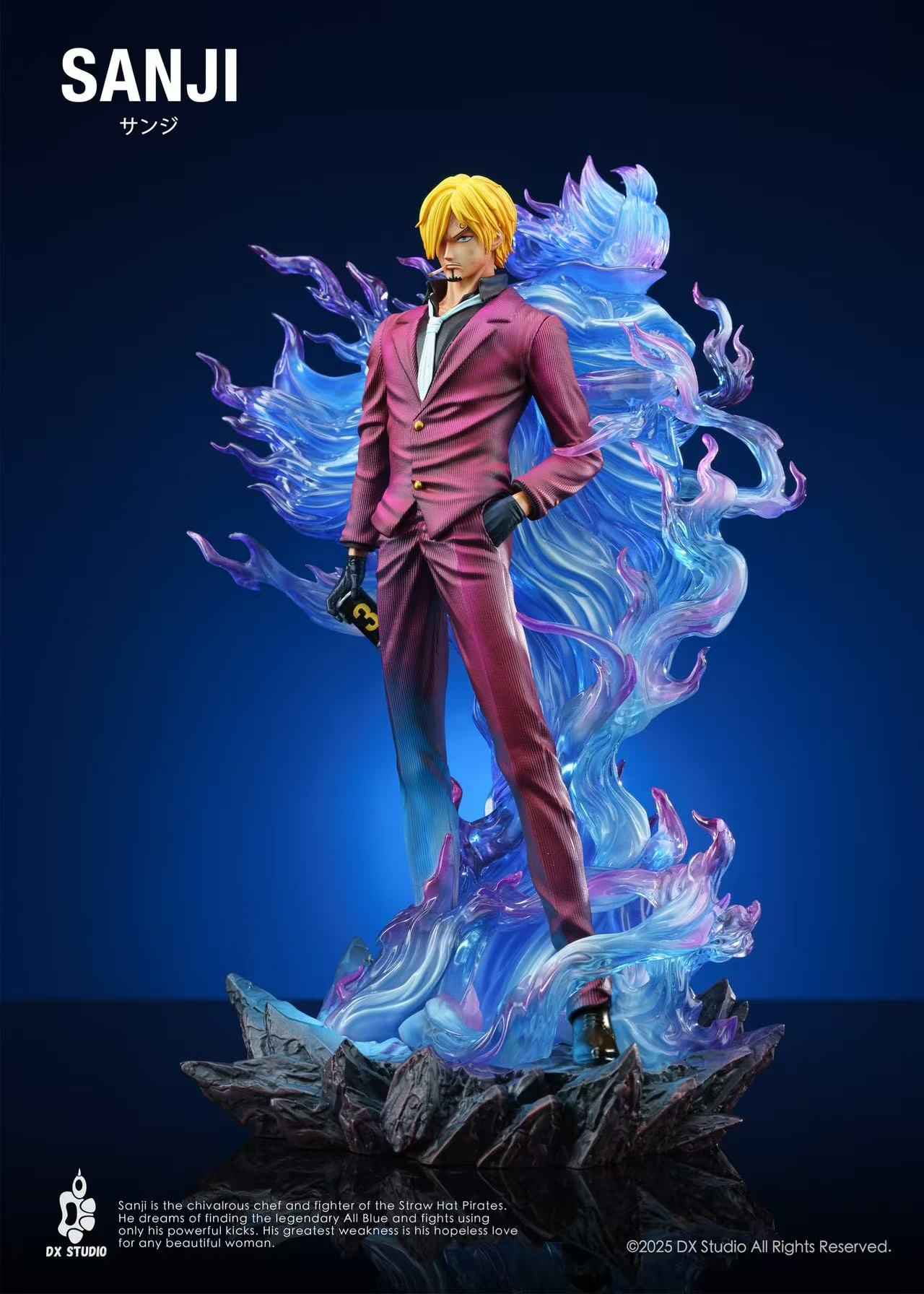 One Piece DX Studio Vinsmoke Sanji Resin Statue