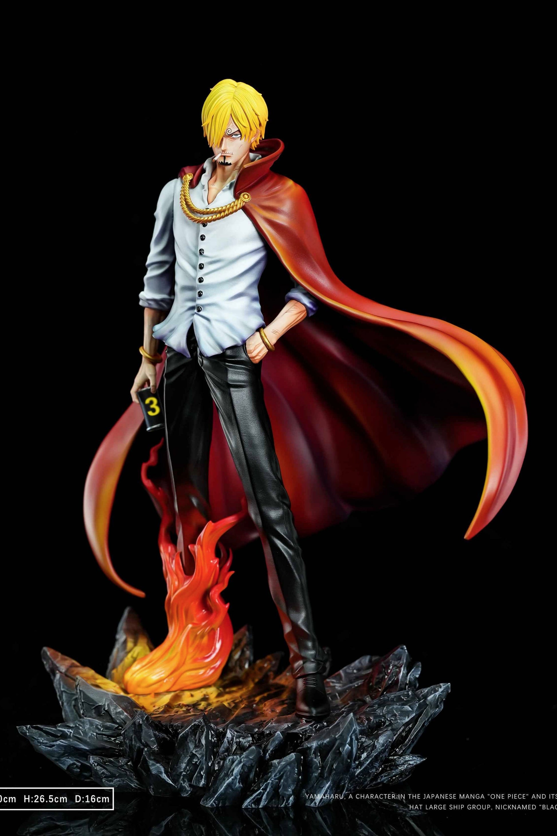One Piece DX Studio Vinsmoke Sanji Resin Statue