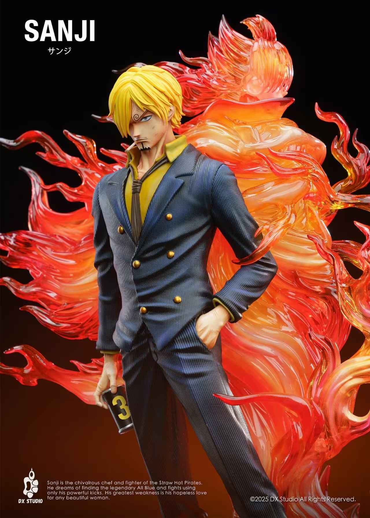 One Piece DX Studio Vinsmoke Sanji Resin Statue