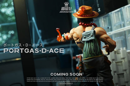 One Piece Domination Studio  Portgas D. Ace Resin Statue