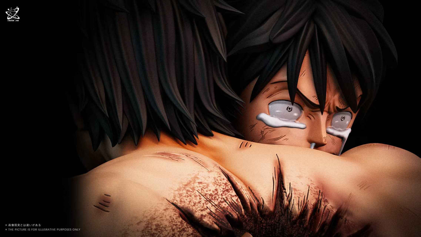 One Piece Dream Lab Ace & Luffy’s Final Farewell Resin Statue