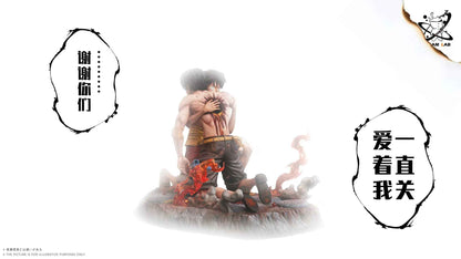 One Piece Dream Lab Ace & Luffy’s Final Farewell Resin Statue