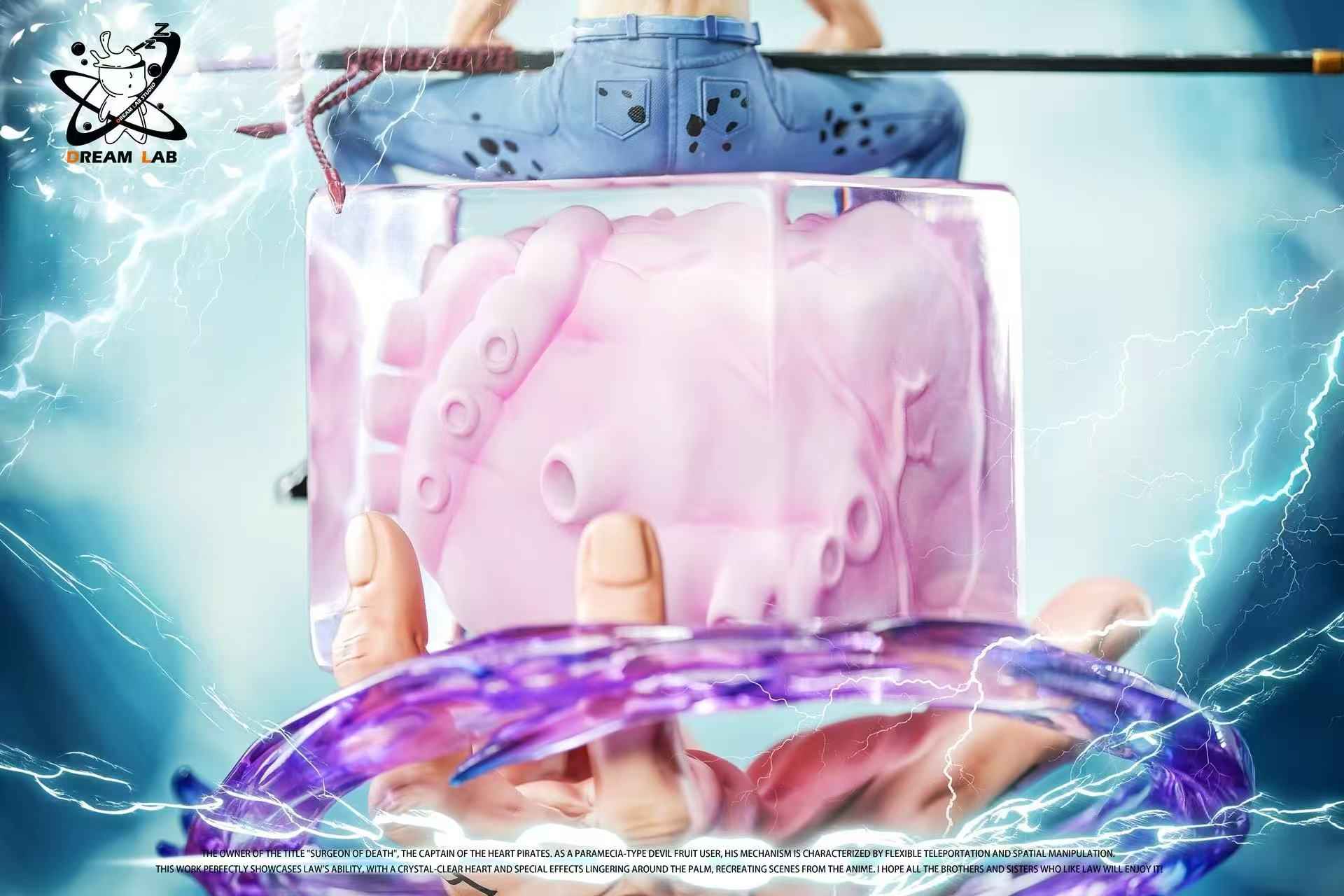 One Piece Dream Lab Studio Trafalgar Law Heart Accessory (Figure Not Included) Resin Statue