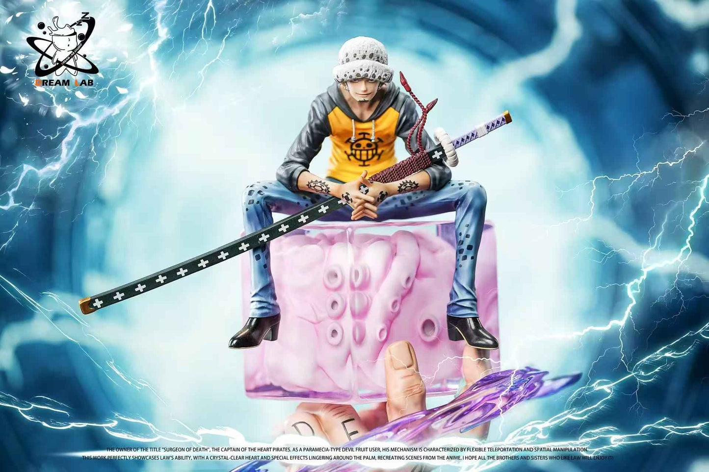 One Piece Dream Lab Studio Trafalgar Law Heart Accessory (Figure Not Included) Resin Statue