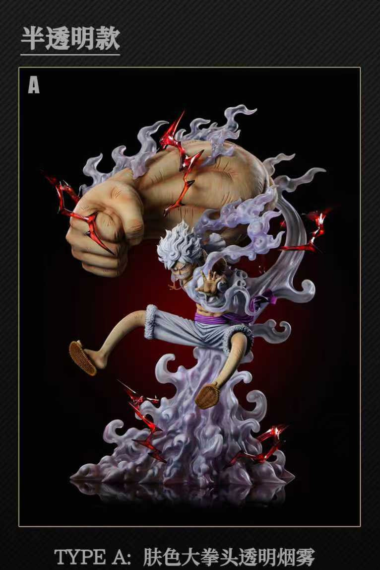 One Piece Dream Studio Monkey D. Luffy Gear 5 Nika Resin Statue