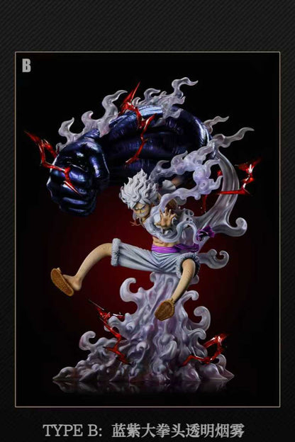One Piece Dream Studio Monkey D. Luffy Gear 5 Nika Resin Statue