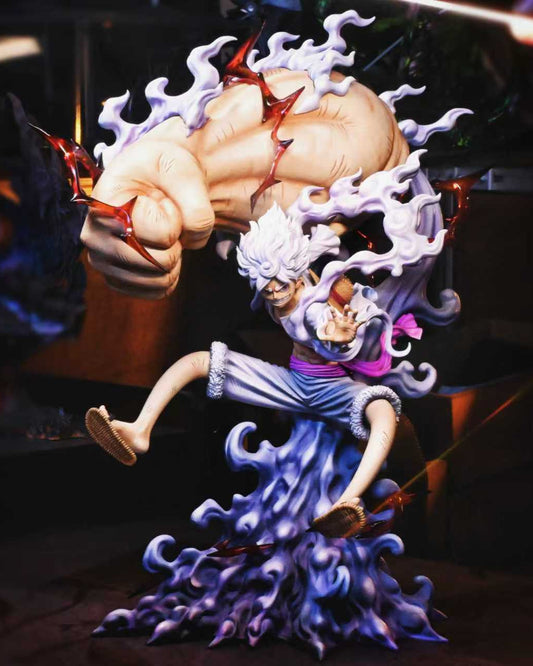 One Piece Dream Studio Monkey D. Luffy Gear 5 Nika Resin Statue