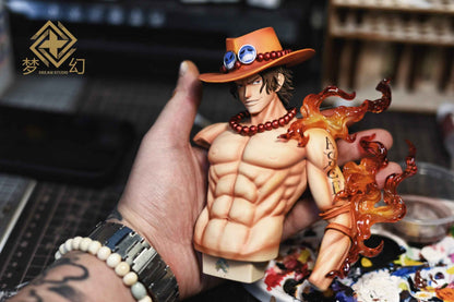 One Piece Dream Studio Portgas D Ace Resin Statue