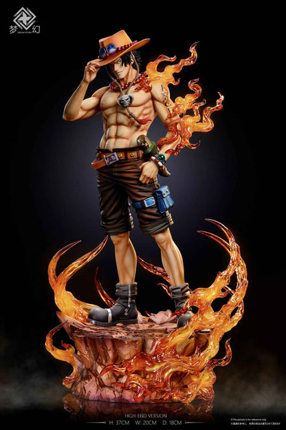 One Piece Dream Studio Portgas D Ace Resin Statue